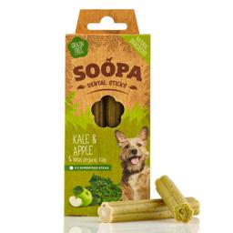Soopa Vegansk Hunde Snack Kale & Apple Dental Sticks